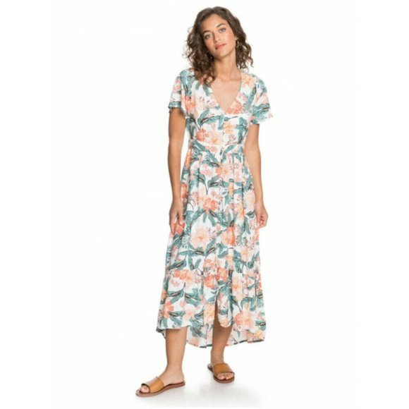 ROXY Womens BNWT Bright Daylight Maxi Dress Size Extra Small - Picture 3 of 10